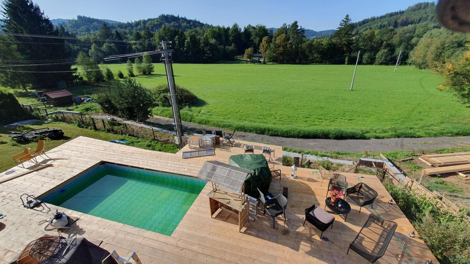 Wellness-Beskydy Villa ปรอสเชดนี เบชวา ภายนอก รูปภาพ